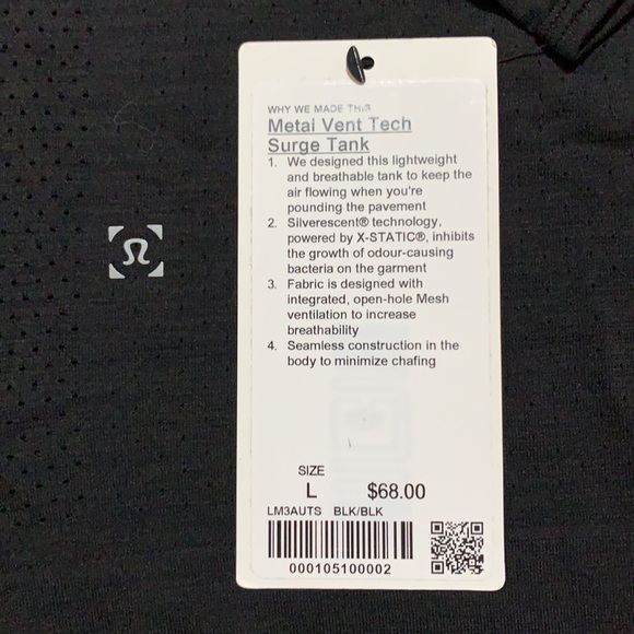 Lululemon Metal Vent Tech Surge Tank - Picture 4 of 5